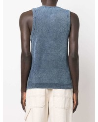 Мужская темно-синяя майка от Diesel