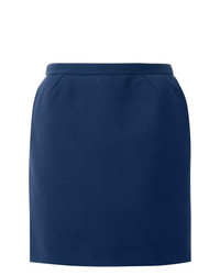 Темно-синяя мини-юбка от DELPOZO