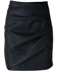Темно-синяя мини-юбка от IRO