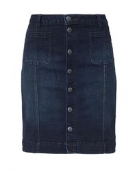 Темно-синяя мини-юбка от s.Oliver