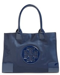 Темно-синяя нейлоновая большая сумка