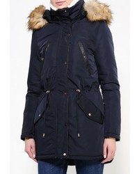 Женская темно-синяя парка от Adrixx