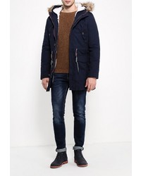 Мужская темно-синяя парка от Alcott