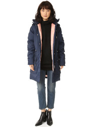 Женская темно-синяя парка от Acne Studios