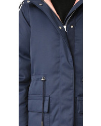 Женская темно-синяя парка от Acne Studios