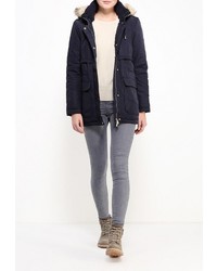 Женская темно-синяя парка от B.Style