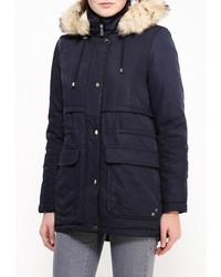 Женская темно-синяя парка от B.Style