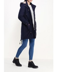 Женская темно-синяя парка от Baon