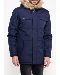 Мужская темно-синяя парка от BLEND