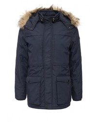 Мужская темно-синяя парка от BLEND