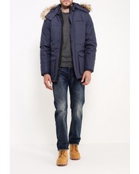 Мужская темно-синяя парка от BLEND