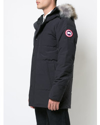 Мужская темно-синяя парка от Canada Goose