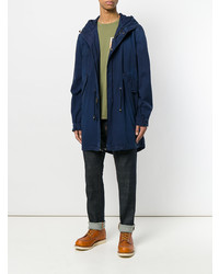 Мужская темно-синяя парка от Mr & Mrs Italy