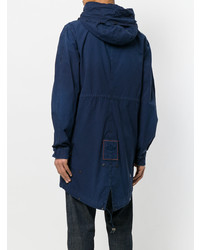 Мужская темно-синяя парка от Mr & Mrs Italy