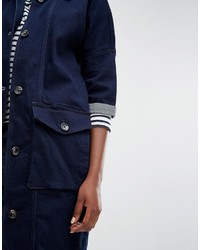 Женская темно-синяя парка от Only