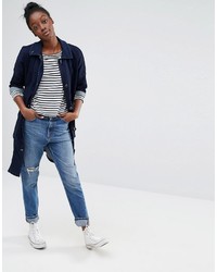 Женская темно-синяя парка от Only