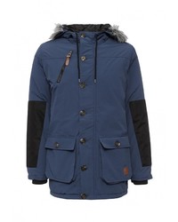 Мужская темно-синяя парка от E-Bound