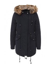 Женская темно-синяя парка от Fantasy