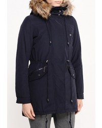 Женская темно-синяя парка от Fantasy