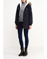 Женская темно-синяя парка от Fantasy