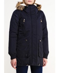 Женская темно-синяя парка от Fantasy