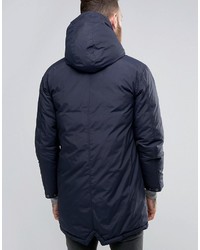 Мужская темно-синяя парка от Edwin