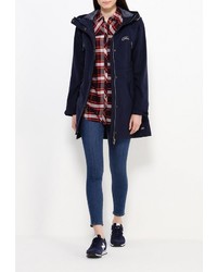 Женская темно-синяя парка от FIVE seasons