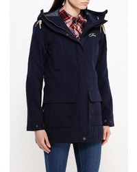 Женская темно-синяя парка от FIVE seasons