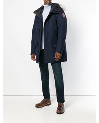 Мужская темно-синяя парка от Canada Goose