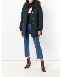 Женская темно-синяя парка от Woolrich