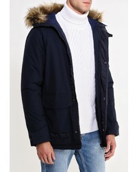 Мужская темно-синяя парка от Helly Hansen