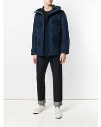 Мужская темно-синяя парка от Junya Watanabe MAN