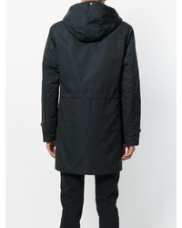 Мужская темно-синяя парка от Fay