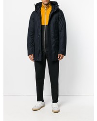 Мужская темно-синяя парка от Woolrich