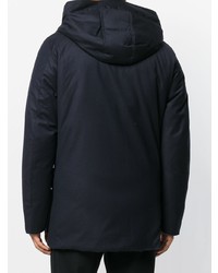 Мужская темно-синяя парка от Woolrich