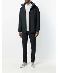 Мужская темно-синяя парка от Herno