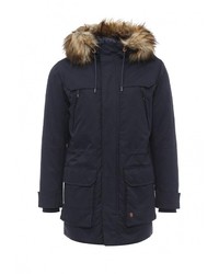 Мужская темно-синяя парка от Jack &amp; Jones