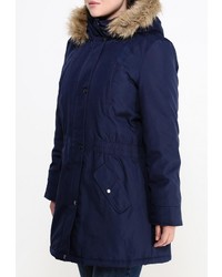 Женская темно-синяя парка от Junarose