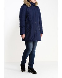 Женская темно-синяя парка от Junarose