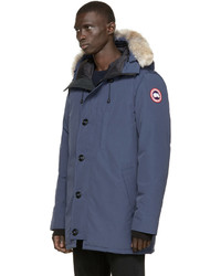 Мужская темно-синяя парка от Canada Goose