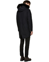 Мужская темно-синяя парка от Mackage