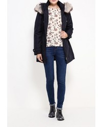 Женская темно-синяя парка от Only