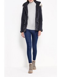 Женская темно-синяя парка от Only