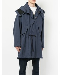 Мужская темно-синяя парка от Kent & Curwen