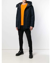 Мужская темно-синяя парка от Woolrich