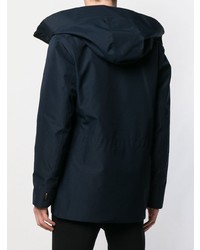 Мужская темно-синяя парка от Woolrich