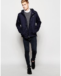 Мужская темно-синяя парка от Lyle & Scott