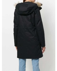 Женская темно-синяя парка от Woolrich