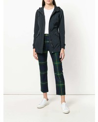 Женская темно-синяя парка от Woolrich