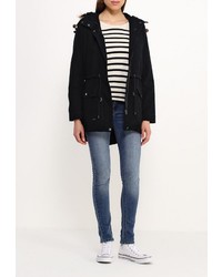 Женская темно-синяя парка от SPRINGFIELD